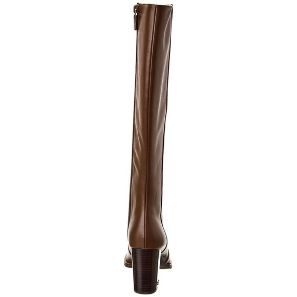 Stuart Weitzman Ryland Zip 80 Leather Knee-High Boot - Picture 3 of 5